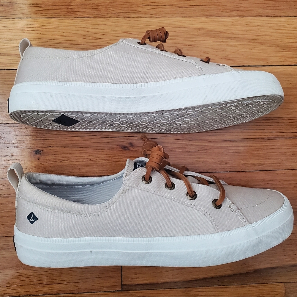 Sperry Womens Crest Vibe Canvas Sneakers Size 7.5 - Picture 5 of 13